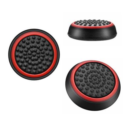 Imagem de 42 Pares de Grips p/ controle Anti Derrapante Silicone Botão Analógico do Joystick Playstation PS3 PS4 PS5 Xbox One Series Nintendo Compatível