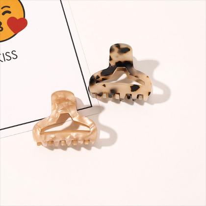 Imagem de 4PCS Acetic Acid Plate Hair Clip, Clássico Luxury Sweet Girl