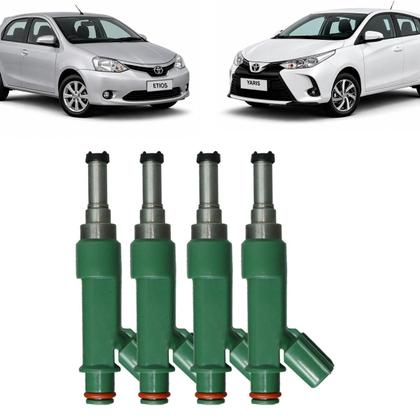 Imagem de 4x BICOS INJETORES ETIOS YARIS 1.3 1.5 2325047080