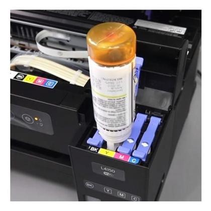 Imagem de 4x Refil Tinta Compatível Epson L555 L380 L495 L575