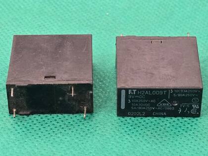 Imagem de 4x Rele 9v 10amp - Ftr-h2al009t 4 Terminais