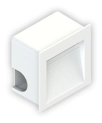 Imagem de 5 Balizador Embutir Led Quadrado 1,5W 3000K Uso Externo