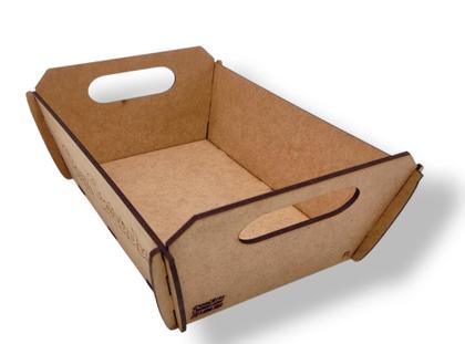 Imagem de 5 Bandejas MDF p/ Kit Presentes e Cestas L-24,5 C-17 A-7