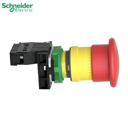 Imagem de 5 Botão Comando 22mm Com Trava Puxa Vermelho - Schneider