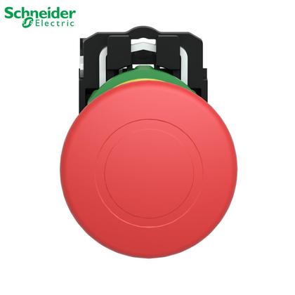 Imagem de 5 Botão Comando 22mm Com Trava Puxa Vermelho - Schneider