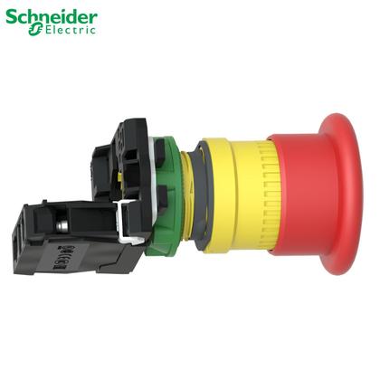 Imagem de 5 Botão Comando 22mm Com Trava Puxa Vermelho - Schneider