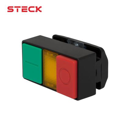 Imagem de 5 Botão Pulsador Duplo Luminoso Steck SLPDL Max Botton