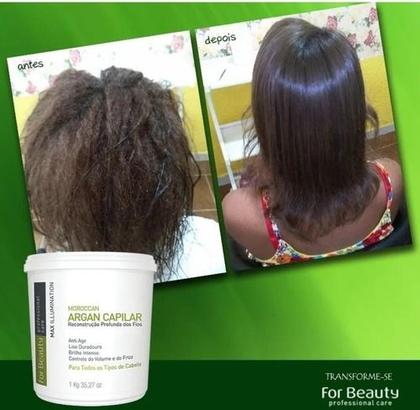 Imagem de 5 Btx Maroccan Argan Capilar Max Illumination For Beauty 1kg