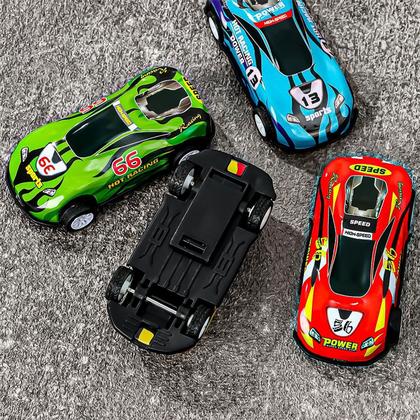 Imagem de 5 Carrinhos Racing Club Metal Com Fricção - Zoop Toys