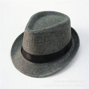 Imagem de 5 Chapeu Malandro Carioca Liso Unisex Brim Tecido Panama