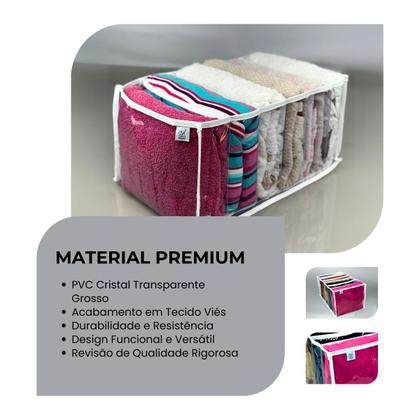 Imagem de 5 Colmeia Organizadora de Roupas ideal para Calça Jeans, Toalhas, Blusas, Lençol, Jaquetas. GG 40x25x20