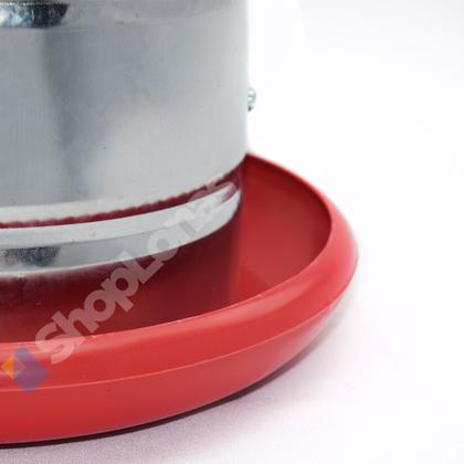 Imagem de 5 Comedouro Tubolar para Aves Frangos Pintinhos Galinhas 5kg