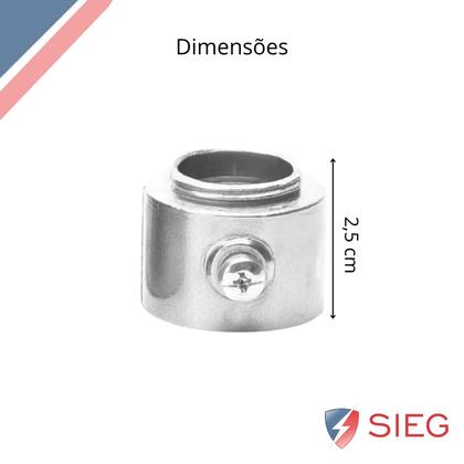 Imagem de 5 Conector Unidut Múltiplo Sieg Medida 1/2 Em Alumínio