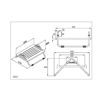 Imagem de 5 Descansos Ergonômicos para os pés em Mdf com Regulagem