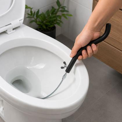Imagem de 5 Desentupidores Manual Aço 5m P/ Cano Pia Ralo Banheiro