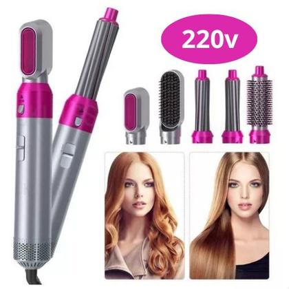 Imagem de 5 Em 1 Escova Profissional Pente Modelador 220v: Seu Estilo, Suas Regras