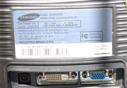 Imagem de 5 Fonte Monitor Samsung  S19c301f  Tensão Da Fonte 14v 2,5a