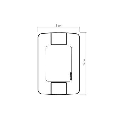 Imagem de 5 Interruptor (apagador) Duplo Simples Tramontina aria branco 6a 250v
