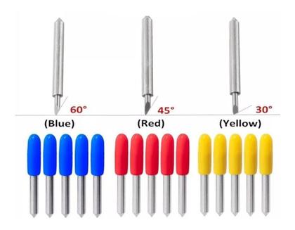 Imagem de 5 Lamina Faca  P/ Plotter De Recorte - Mimaki