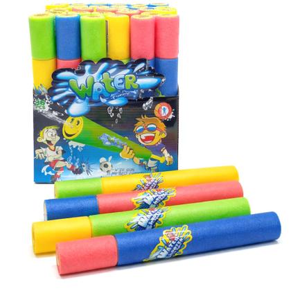 Imagem de 5 Lançadores de Água Brinquedo p/ Piscina e Praia Macarrão
