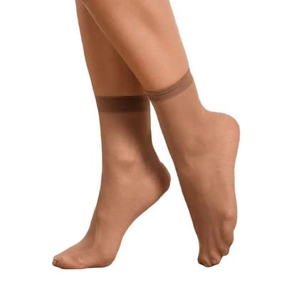 Imagem de 5 Meia Fina Transparente Soquete Fio 15 Dantelle Demillus 209870