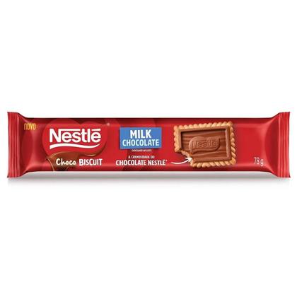 Imagem de 5 Pacotes Biscoito Nestlé Choco Biscuit Milk Chocolate 78g