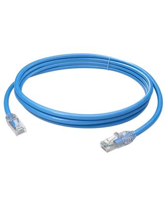 Imagem de 5 Patch Cord U/utp Furukawa Sohoplus Cat5e Cmx 1.5m Azul-Claro