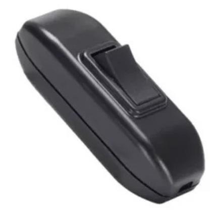 Imagem de 5 perinha interruptor abajur final cordao preto 10a ifc-100