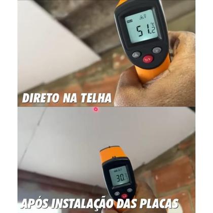 Imagem de 5 placas de isopor antichamas espessura 50mm (5cm) forro térmico acústico EPS - IsoPró Soluções em EPS