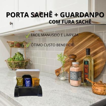 Imagem de 5 Porta Guardanapo Verde Com Furador Para Bares E Padaria