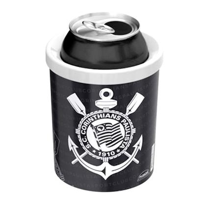 Imagem de 5 Porta Latinha de Cerveja 350ml Corinthians Original Timão Festas e Eventos