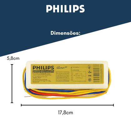 Imagem de 5 Reator Fluorescente Magnético 2x32w 127v Philips DPR32A