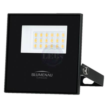 Imagem de 5 Refletor Holofote Led 20w Branco Quente 3000k Bivolt