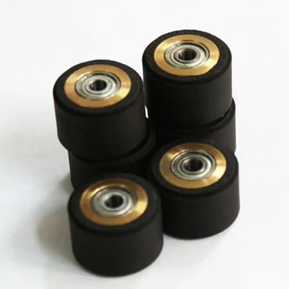 Imagem de 5 Roletes Pick Up Rolles P/plotters Medida 4x11x16 Mm