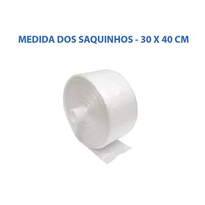 Imagem de 5 Saco Bobina 30x40 Com 500 Unidades