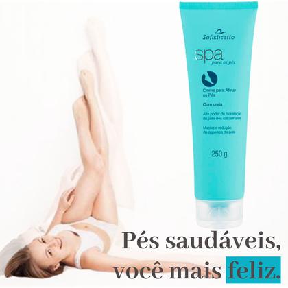Imagem de 5 Spa para os Pés Creme para Afinar e Tratar Pés Rachados e Ressecados