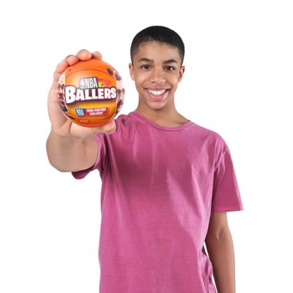 Imagem de 5 Surprise Nba Ballers Serie 2 Brinquedo Infantil Candide - 77009