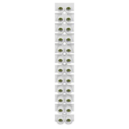 Imagem de 5 Terminal TBS-10A Para Cabo 6,0mm² Flexível ou 10mm² Fio Rígido 12 Conectores