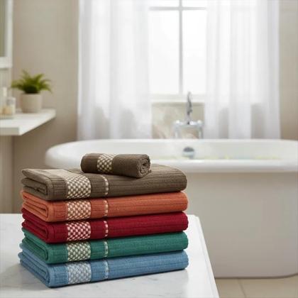 Imagem de 5 Toalha Banho Banhao Gigante Encorpada Seca Rapido Premium