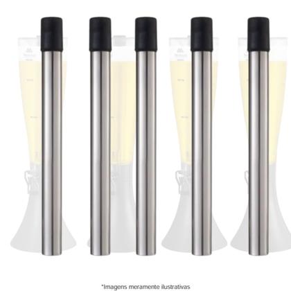 5 Torre De Chopp Tulipa 3,5 Litros C/ Tubo Gelante Marhesoni - Marchesoni Imagem de 5 Torre De Chopp Tulipa 3,5 Litros C/ Tubo Gelante Marhesoni