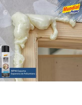 Imagem de 5 und Espuma Expansiva Vedação Fixação Porta Janela Conserto em geral 500ml