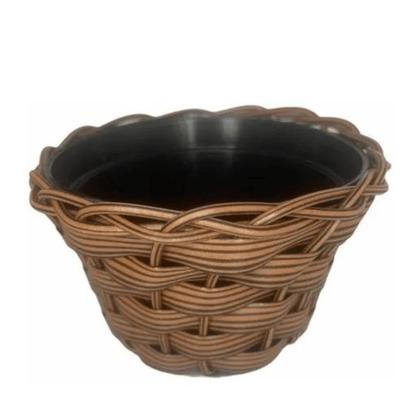 Imagem de 5 Vasinhos Trançados Cachepo Para Flor - Planta - Decoração