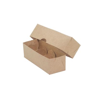 Imagem de 50 Caixas Para 3 Brigadeiro Visor Bombom Brigadeiro Trufas