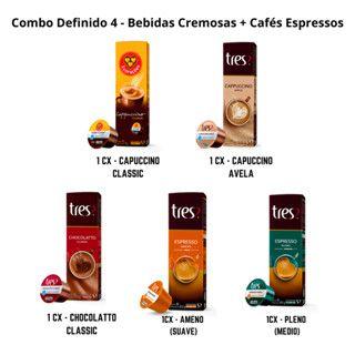 Imagem de 50 Cápsulas Café TRES Corações - Kit sabor definido