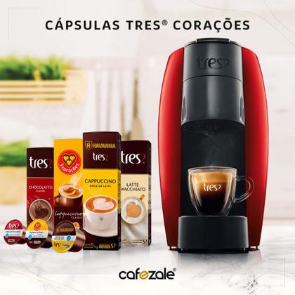 Imagem de 50 Cápsulas Três Corações, Café e Bebida Cremosa