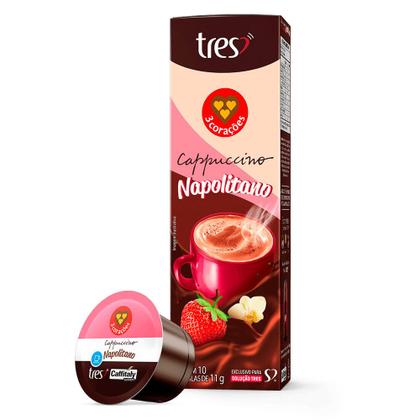 Imagem de 50 Cápsulas Três Corações Cappuccino Napolitano