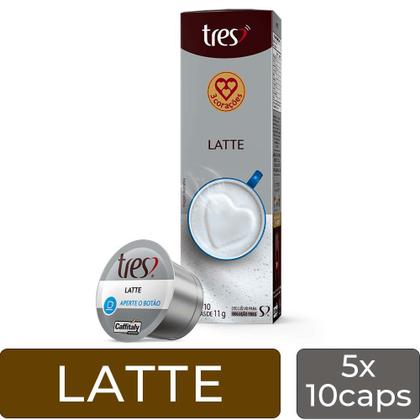 Imagem de 50 Cápsulas Três Corações Latte