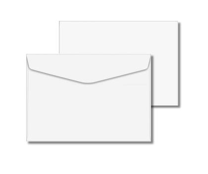 Imagem de 50 Envelopes Carta 114x162mm Branco Offset 63g