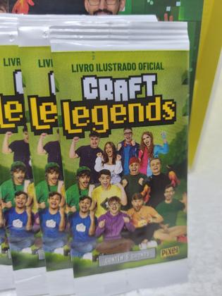 Imagem de 50 Figurinhas Craft Legends, Pixel = 10 Envelopes