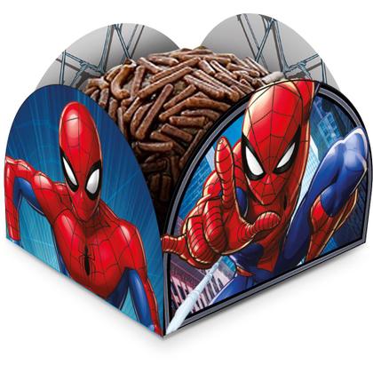 Imagem de 50 Forminhas festa decoração Homem Aranha para doces